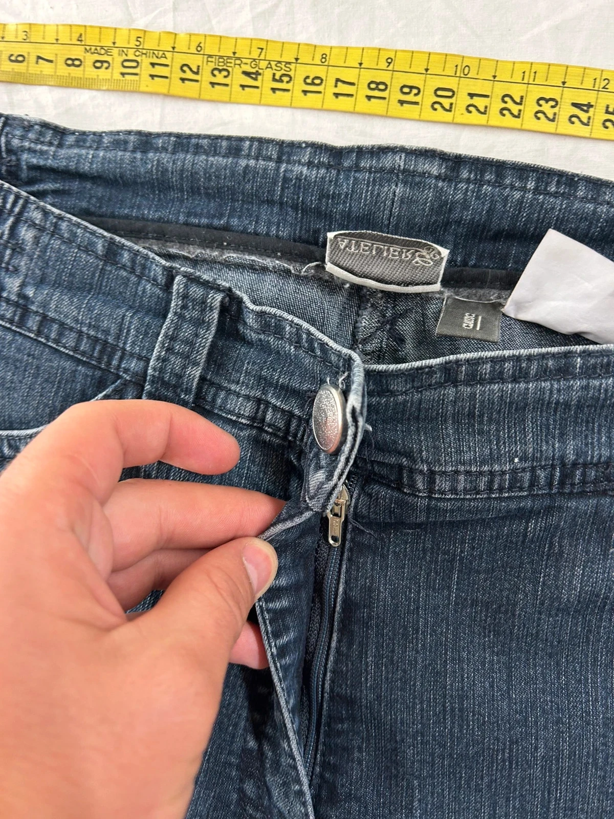 Jean negro recto atelier gs talla 44 – photo 12